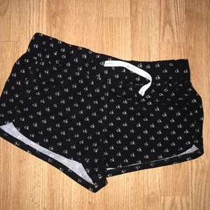 Calvin Klein pajama shorts